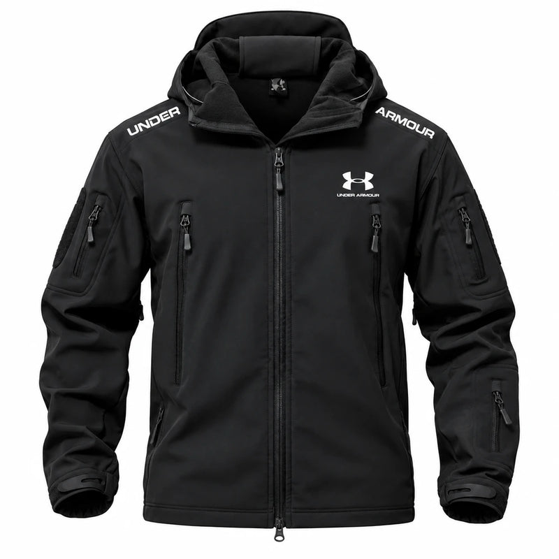 Men's Fleece Softshell Hiking Jacket