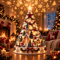 Christmas Village Lightscape Tree🎄