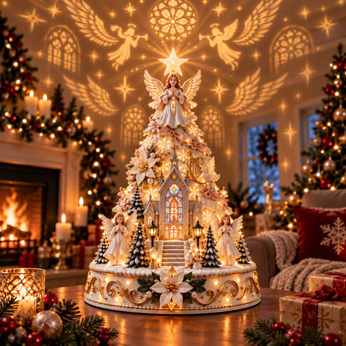 Christmas Village Lightscape Tree🎄