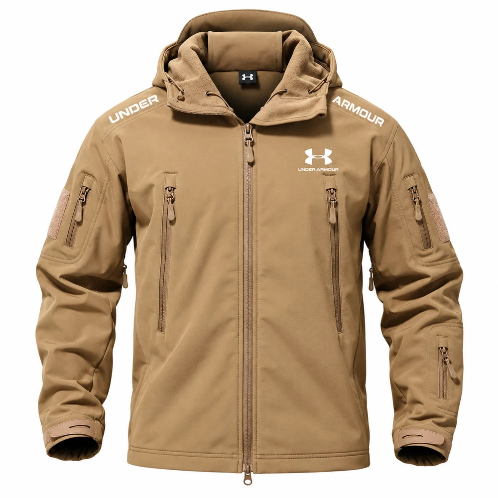 Men's Fleece Softshell Hiking Jacket