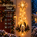 🔥Buy 2 Get 20% OFF🔥✝️ Bethlehem Star of Faith – Lighted Nativity Wall Decor✝️✝️
