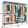Heavy Duty Metal Garment Rack