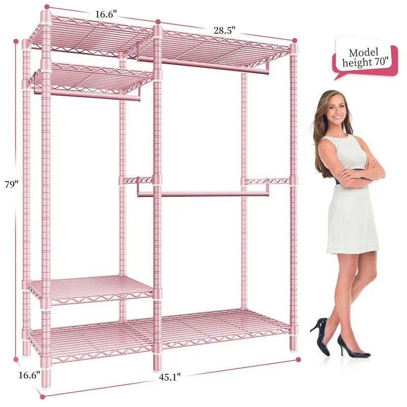 Heavy Duty Metal Garment Rack